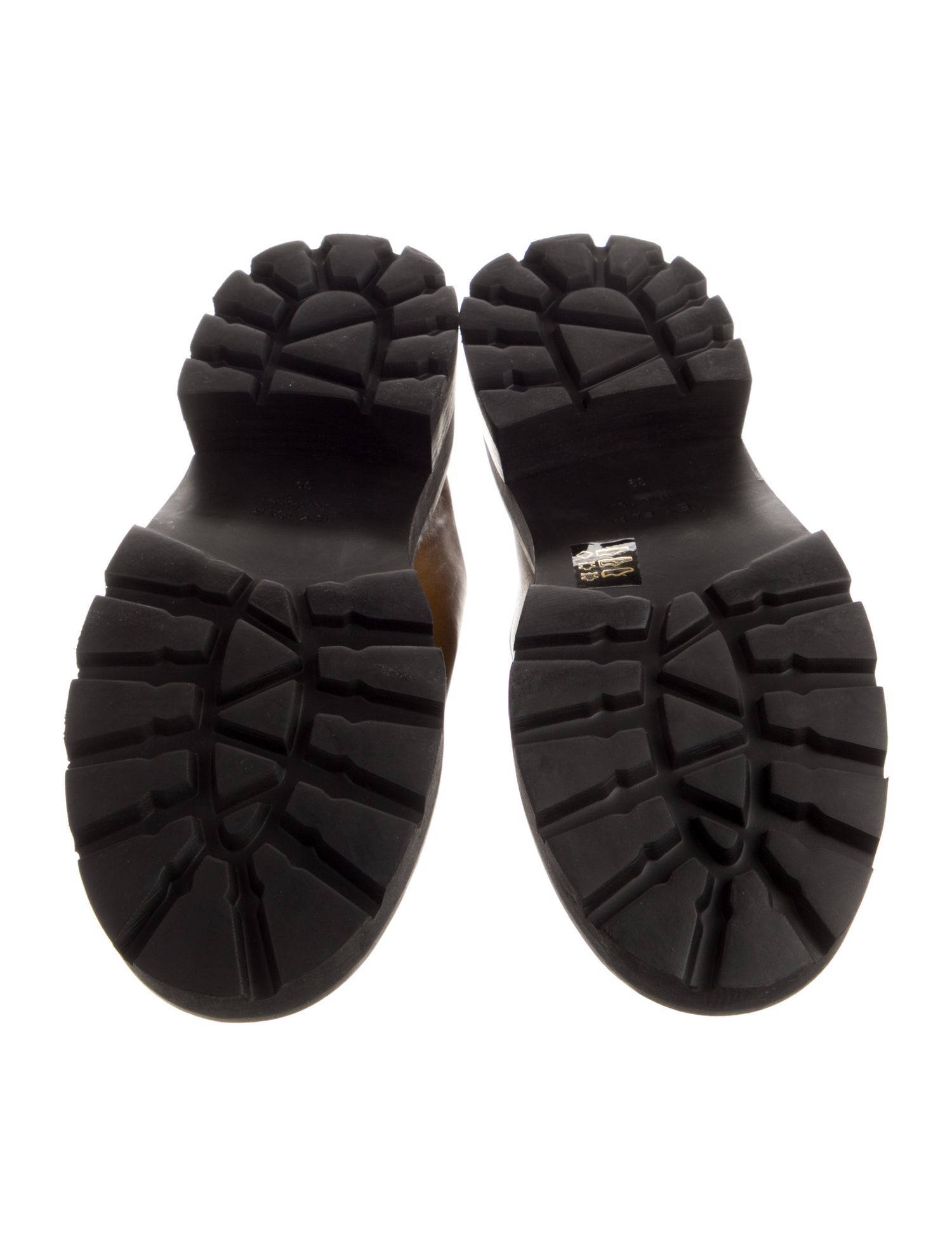 By Far Leather Mules